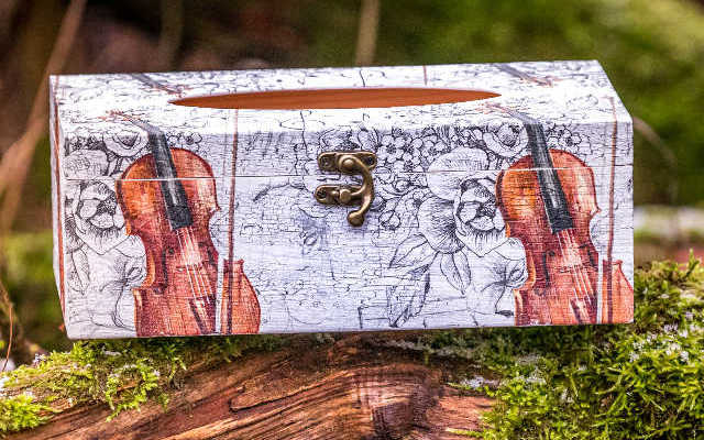 Pudełka na chusteczki lub serwetki