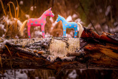 Drewniane zabawki dla dzieci